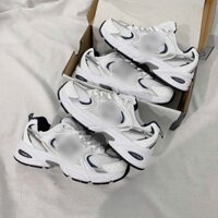 [BIG SIZE 44-50] Giày Size Lớn Big Size Nam N.B.530 White Giày Dép Sneaker Ngoại Cỡ 44 45 46 47 48