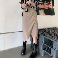 [Big size 55-100Kg] Váy nhúm eo vạt chéo