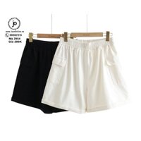 BIG SIZE NỮ - Short kaki túi hộp (MS 2954) quần đùi ngoại cỡ 60kg đến 90kg