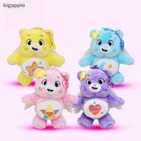 Bigapple Chăm Sóc Hoạt Hình Trái Tim Gấu Cánh Nhỏ Mặt Dây Chuyền Móc Khóa Xe Kawaii Móc Khóa Ba Lô Tinh Tế Phụ Kiện Trang Trí Quà Tặng RDG