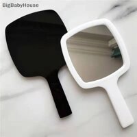Bigbabyhouse Nối Mi Cầm Tay Gương Trang Điểm Vuông Trang Điểm Vanity Gương Có Tay Cầm Gương SPA Salon Gương Nhỏ Gọn VN