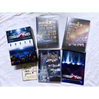 bigbang album Nhật Japan dome tour 2013 - 2014 đã khui seal, gồm 2 CD 3 DVD và photobook như hình