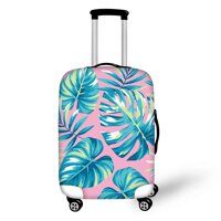 BIGCARJOB Palm Leaf Luggage Cover Anti-stratch Fashion Suitcase Protective Covers Fit 30-32inches