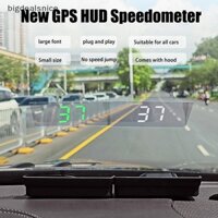 Bigdealsnice 1 Bộ Xe Tải Phụ Kiện Điện Tử Tự Động Đồng Hồ Tốc Độ Ô Tô HUD GPS Hiển Thị Đầu Lên Đồng Hồ Đo Tốc Độ Kỹ Thuật Số Kính Chắn Gió Máy Chiếu ZBN