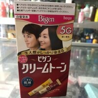 Bigen 5G thuốc nhuộm tóc Nhật nội địa màu nâu hạt dẻ đậm