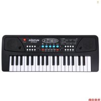 Bigfun 37 Phím Đàn Organ Điện Tử USB Trẻ Em Đàn Piano Điện Có Micro Âm Nhạc Kỹ Thuật Số Màu Đen Bàn Phím Điện Tử Tích Hợp Loa Stereo Với 8 Tông Màu 8 Nhịp Điệu 6 Bài Hát Demo 4 Percu