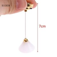 Bighsm 1: 12 Nhà Búp Bê Thu Nhỏ Đèn Trần Đèn LED Đèn Tường Trang Trí Đồ Chơi Martijn