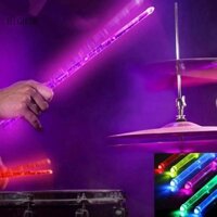 Bighsm 1 Đôi Đèn LED Lên Trống Nhạc Jazz Trống Gậy Trống Trống Trống Mát Trống LED Bật Sáng Lên Trống Martijn