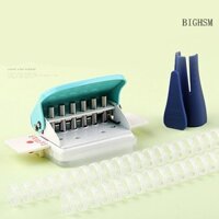 Bighsm DIY Loose leaf Hole Punch Handmade Loose leaf Paper Hole Puncher Văn phòng phẩm SKK