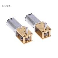 Bighsm Mini N30 Gear Motor DC 12V Micro Mô-men xoắn cao Worm Hộp số kim loại đầy đủ Động cơ giảm tốc DIY Lock Đồ chơi ô tô thông minh Robot Martijn