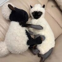 Bighsm Mùa Đông Sphynx Quần Áo Mèo Không Lông Quần Áo Mèo Phụ Kiện Dày Ấm Áp Quần Áo Thú Cưng Halloween Mèo Cosplay Cừu Trang Phục SKK