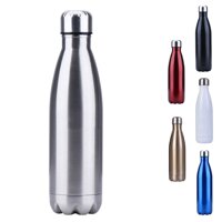 Bigood 350/500/750/1000 Ml Bình Nước Inox Đôi Treo Tường Cách Nhiệt Chân Không Thức Uống Bình Giữ 12 Giờ Nóng 24 Giờ Lạnh