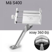 [BigSale] Kẹp xe máy inox S400 - Giá Đỡ Kẹp Điện Thoại Dành Cho Xe Máy S400 giá rẻ
