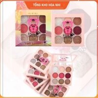 [BIGSALE] Phấn mắt LED 9 ô Pink Memories dễ thương