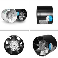 (Bigshop) Quạt thông gió mini 4inch gắn đường ống D100mm, gắn tường khoét lỗ D100mm