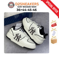 [BIGSIZE 44-45-46] Giày MLB Ny Liner đen | high quality | Giày Nam Big Size