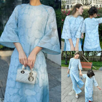 [BIGSIZE 5XL, HOẢ TỐC 2H, ẢNH THẬT] ÁO DÀI CÁCH TÂN NỮ VOAN TƠ THÊU HOA 4 TÀ KHÔNG KÈM QUẦN BÊ BƯNG QUẢ, CƯỚI HỎI