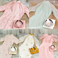 [BIGSIZE 5XL, HOẢ TỐC 2H] ÁO DÀI CÁCH TÂN NỮ ĐỒNG GIÁ ĐỦ MÀU ĐỦ KIỂU KÈM QUẦN DÀY DẶN MẶC BÊ BƯNG QUẢ, ĐI TIỆC, CƯỚI HỎI