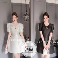 BIGSIZE Đầm viền ngọc D46A