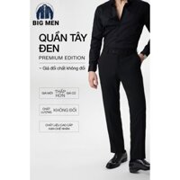 Bigsize Quần tây size lớn 130kg upto size 44 comfort premium cạp thun ẩn co giãn from hàn quốc