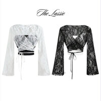 BIGSIZE| Set 2 món Áo khoác ren ngắn che bắp tay (65-95kg) SOM TOP