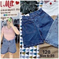 [BIGSIZE]Quần Ngố Jean Túi 55-80Kg (MS128)