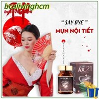 Biken ax 21 viên uống nội tiết tố nhật bản bổ sung collagen làm đẹp da chống khô hạn tăng sinh lý
