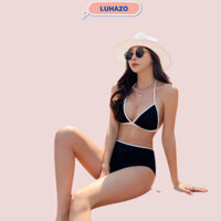 Bikini 2 mảnh LUHAZO nâng ngực 2 dây  hở lưng đồ bơi đi biển sang chảnh sexy Hàn Quốc 2593 D6T1