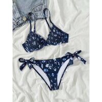 Bikini 2 mảnh quyến rũ , áo tắm đi biển Sexy họa tiết Hoa nhỏ BH18