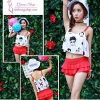 bikini 3 chi tiết siêu đáng yêu size L DB145 - L