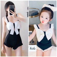Bikini đi biển mẹ và bé dễ thương- đồ bơi cặp mẹ và bé gái liền mảnh- đồ bơi gia đình bố mẹ và bé