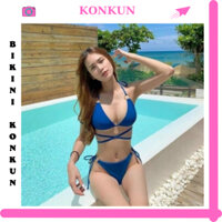 Bikini đồ bơi 2 mảnh tam giác khoen sexy KONKUN MS102