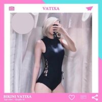Bikini đồ bơi đi biển 1 mảnh liền thân đan dây rút eo khóa lưng đẹp VATIXA BKN47 ་ ྇ ྇