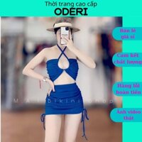 BIKINI, ĐỒ BƠI ĐI BIỂN HAI MẢNH ÁO BUỘC DÂY QUẦN RÚT HAI BÊN HÔNG PHỐI NHIỀU KIỂU SEXY ODERI 737