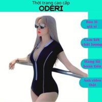 Bikini, Đồ Bơi Đi Biển Một Mảnh Tay Ngắn Khóa Kéo DÁNG TAM GIÁC Rẻ Đẹp ODERI 727