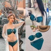 Bikini đồ bơi nữ 2 mảnh phối khoen đá (nhiều màu) EVA 2MKD 👙 i