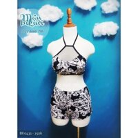 BIKINI Đồ bơi nữ 2 mảnh quần đùi họa tiết