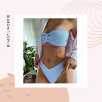 Bikini đồ bơi sexy 2 mảnh nơ ngực buộc sau tôn da