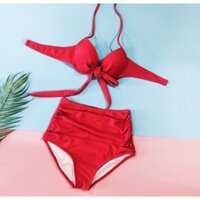 Bikini đỏ buộc dây