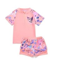 Bikini Kids (12-45kg) Bk25. Bộ đồ bơi trẻ em Kuromi dễ thương dành cho bé gái từ 12-45kg
