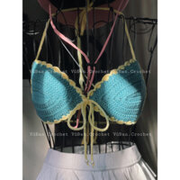 Bikini Len Móc Handmade