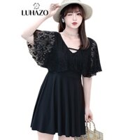 Bikini LUHAZO đi biển bigsize nữ du lịch 2022 Có Mút Ngực che bụng dk2t104