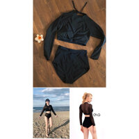 Bikini lưới đen 2 mảnh