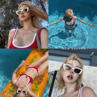 Bikini màu đỏ summer 2025