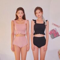 BIkini nhún bèo dễ thương (kèm hình thật)