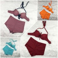 Bikini quần short nâng ngực nhiều màu