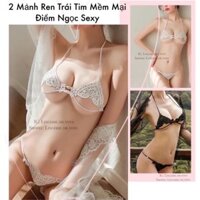 Bikini Ren Trái Tim Gợi Cảm| NỘI Y SEXY| SEXY LINGERIE | COSPLAY SEXY -hongtuan3ck