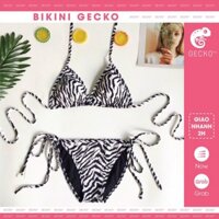 Bikini tam giác sọc ngựa vằn(anh thật) ་
