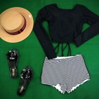 Bikini tay dài ( ảnh thật)