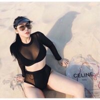 Bikini tay dài lưới siêu hot